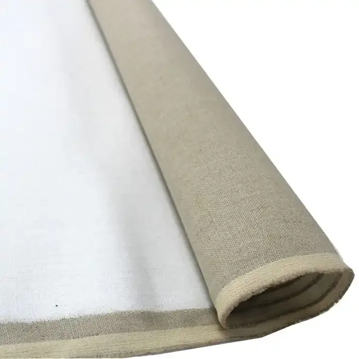 Cotton Polyester Triple Primed Gesso Acrylic Artist Painting Inkjet Print Canvas Roll