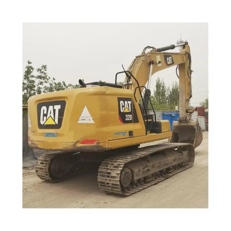 Продается хорошо Американский известный бренд гидравлический экскаватор CAT 320 20 тонн 21 гусеничный экономичный использованный