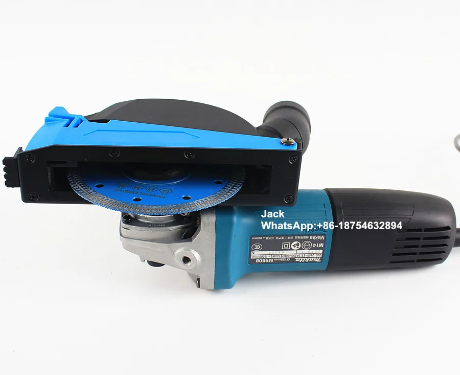 
Angle Grinder Cutting Dust Shroud Dust Collecting for 4 inch and 5 inch Dry Cutting Saw 