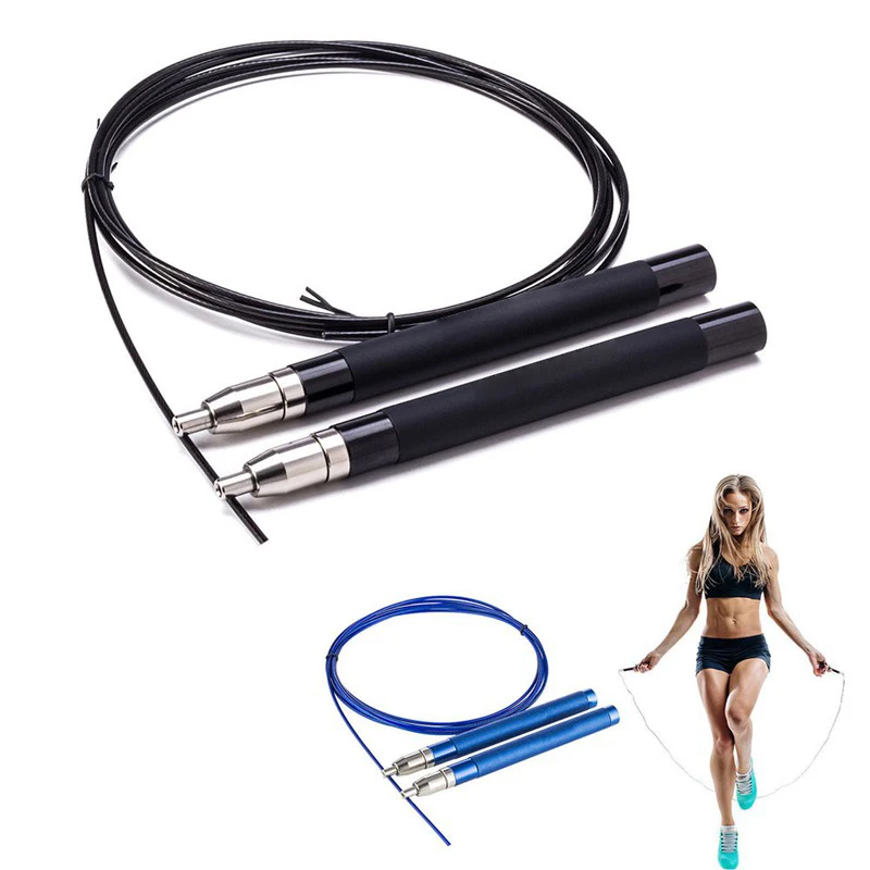 
New Design Customize Pe Handle Wholesale And Bundled Ab Wheel Roller Weighted Led Jump Rope 
