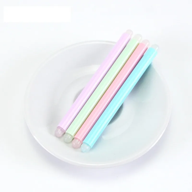 Manufacturer Direct Sales Wipe-Hot Erasable Double-Headed Silicone Head Pen Soft Rubber Eraser