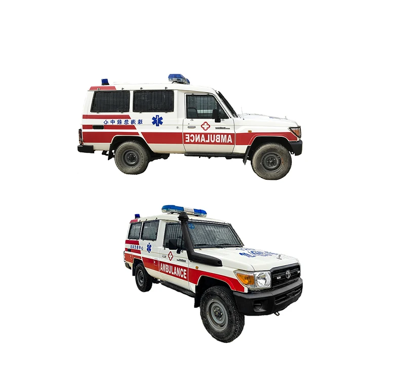 4x4 Ambulance Land Cruiser Monitoring First Aid Ambulance Vehicle 4x4