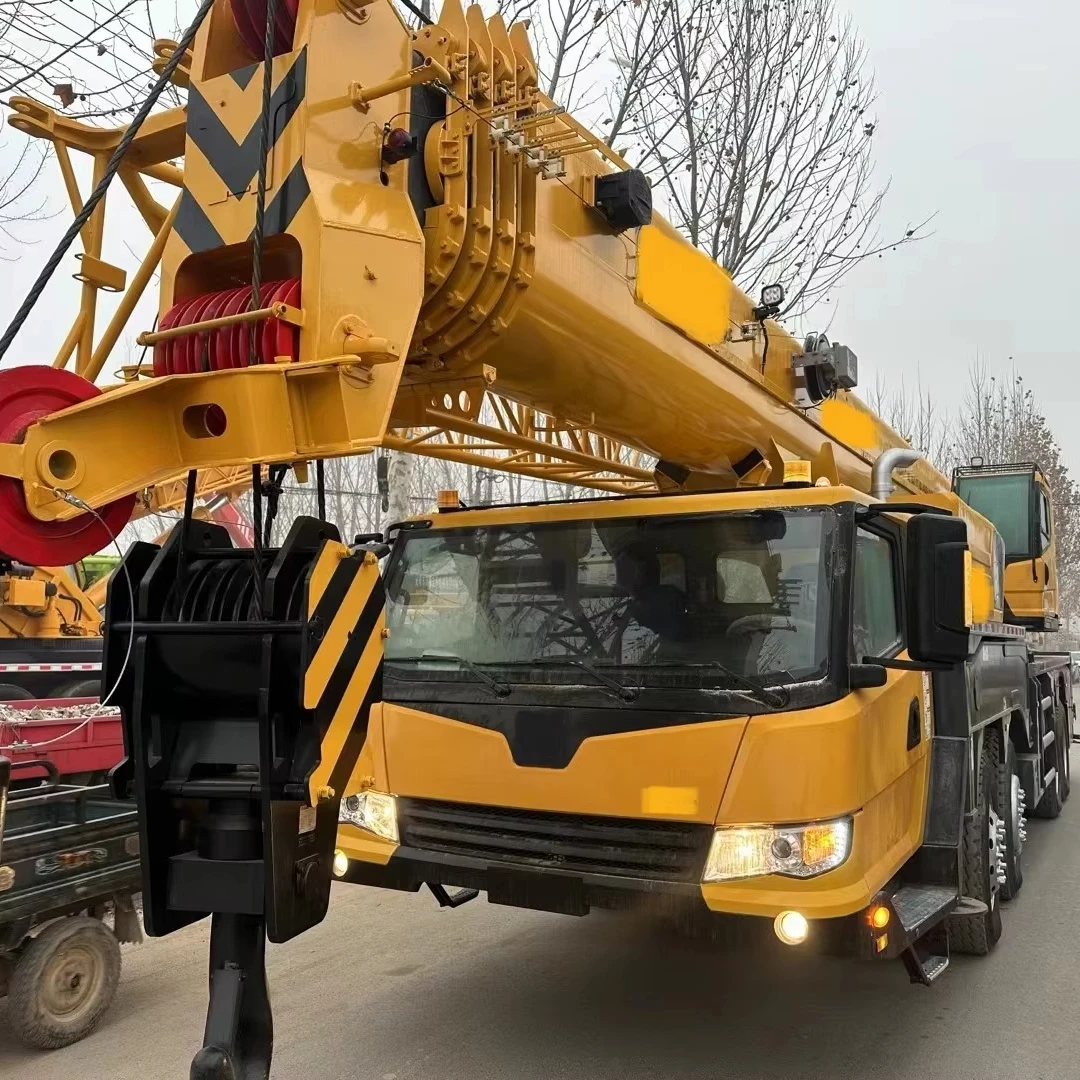 QY25K5 25-тонный автокран с мощным двигателем Подержанный/Новый мобильный кран для строительной промышленности прямо из Китая