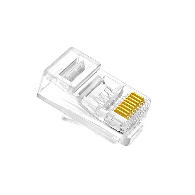 China Factory RJ45 Conector Price 8P8C Crystal Head CAT5 CAT6 Cable Connector