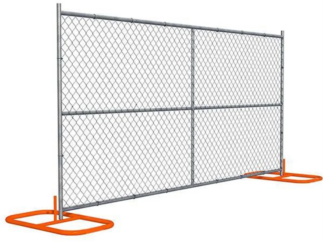 Top sale 6x12ft portable galvanized construction temporary fence panel for events temporary fencing