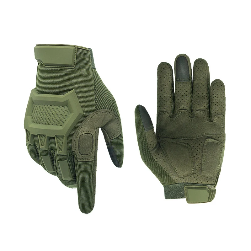 SIVI Custom Full Finger Tactic Training Touch Screen Knuckle Protection Mens Combat Tactical Gloves
