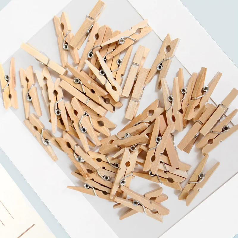 Mini Wooden cloth peg and Mini wooden clip and Clothespin Small Wood Cloth Pegs Clips Cloth Pin