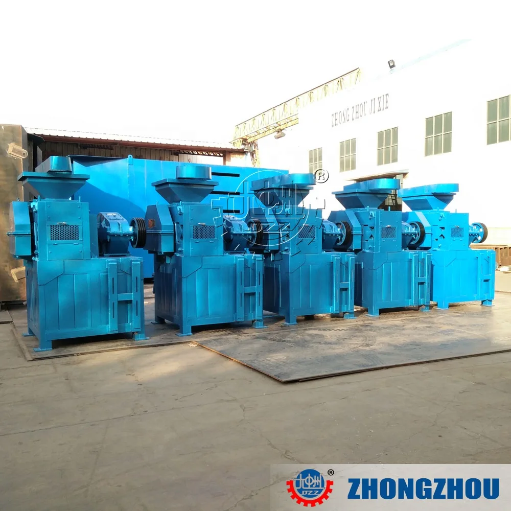 Charcoal briquetting machine