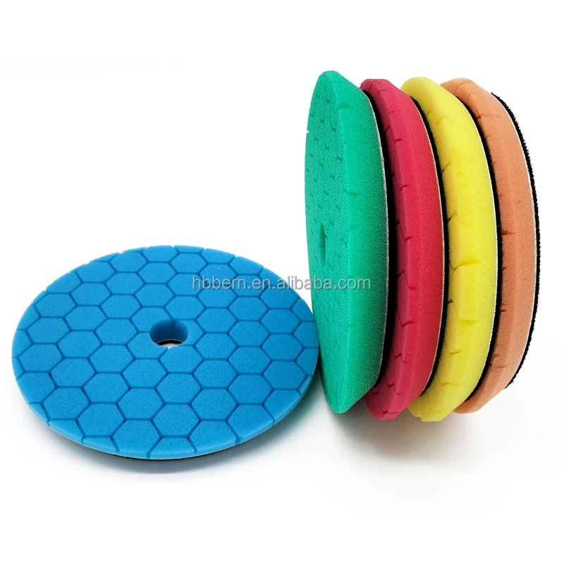 car polish buff kit 6 Inch Buffing Pads 150mm car detailing compound car polish sponge pad