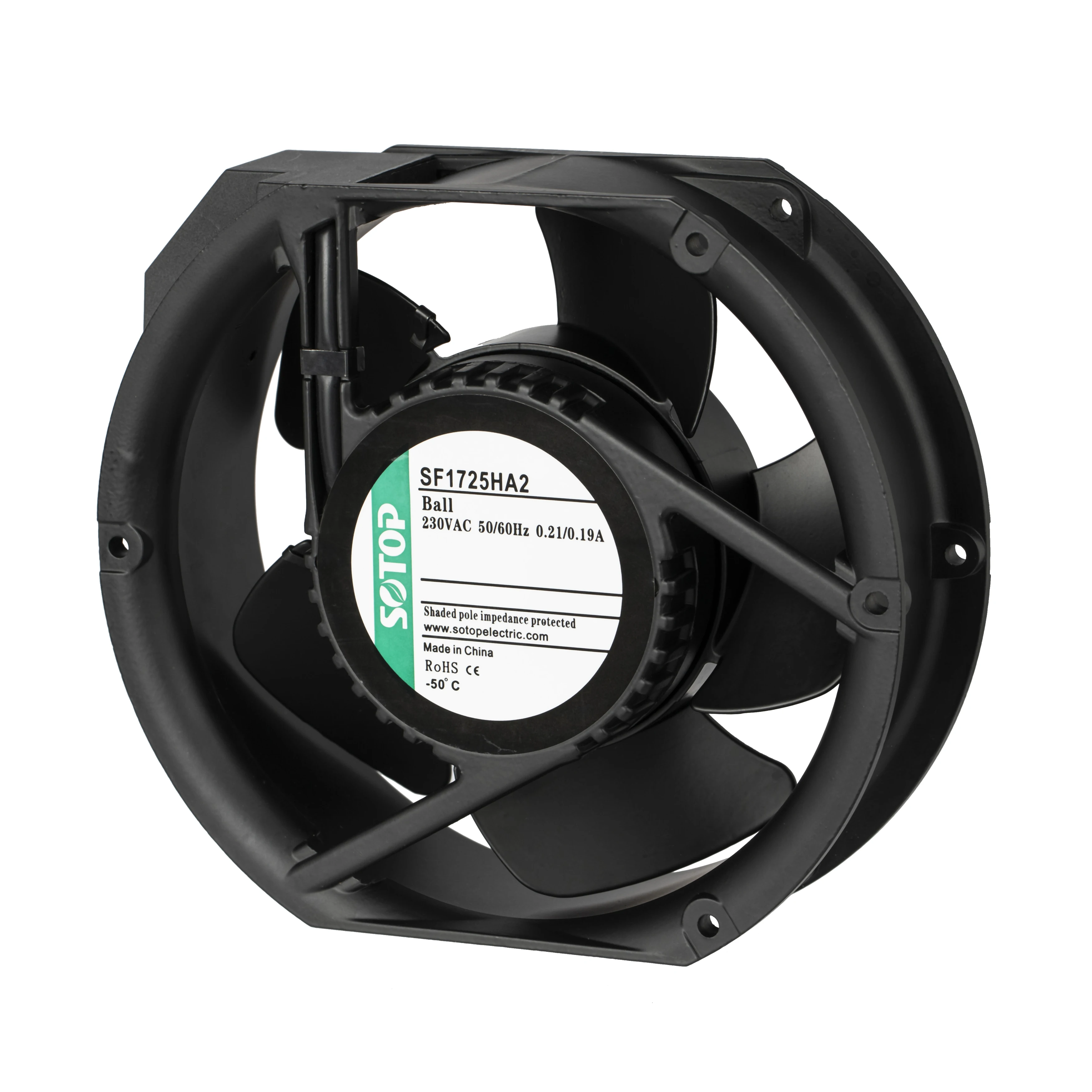 SOTOP AC 1725 axial flow cooling fan explosion-proof industrial exhaust air supply system