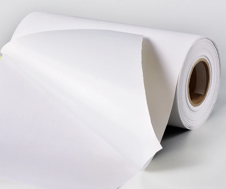 Premium Top Coated Self Adhesive Direct Thermal Label Material in Jumbo Roll for Shipping Logistics Sticker Label