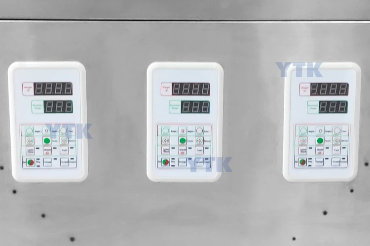 YTK-W200T Semi-auto Three Hopper Powder Filling Machine Sachet Weighing And Filling Machine for Small Business