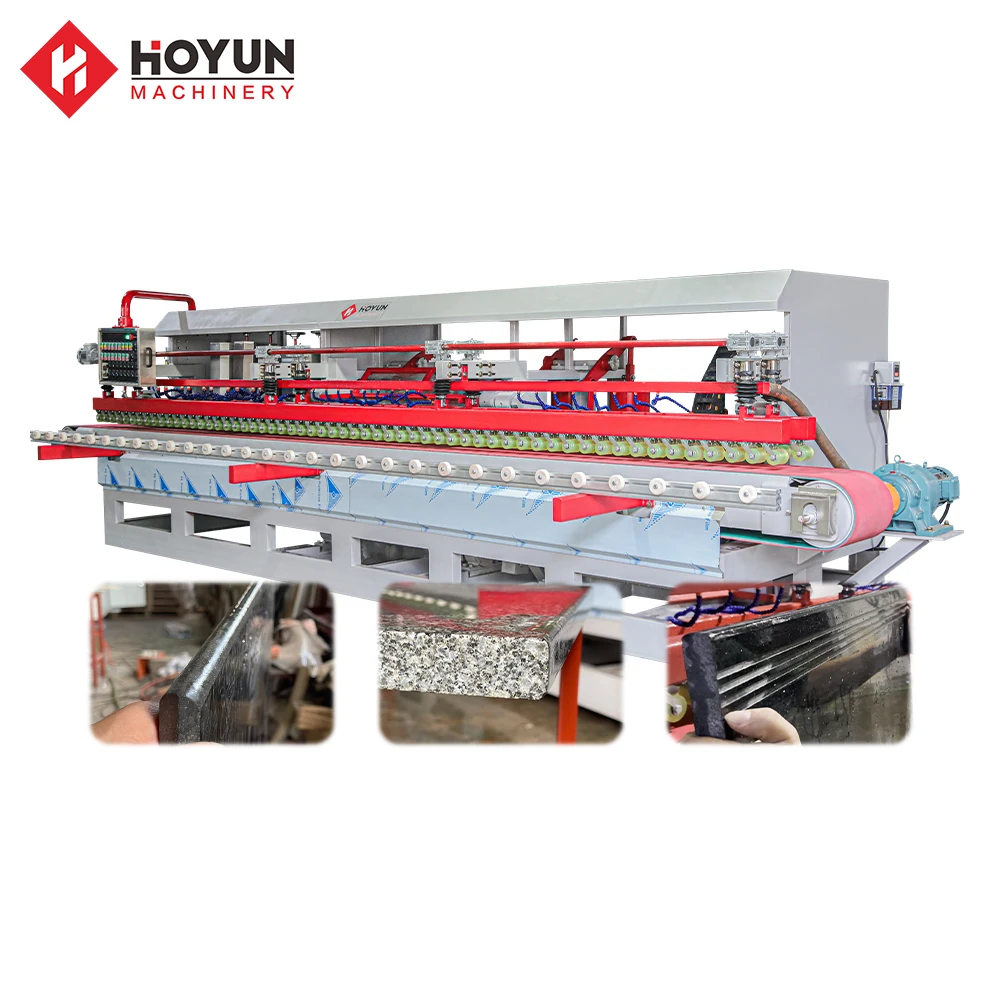Hongyi Professional Ceramic Tiles Polishers Lines Shaping Stone Edge Grinding Machine Marble Cutting Polishing Machine For Tiles