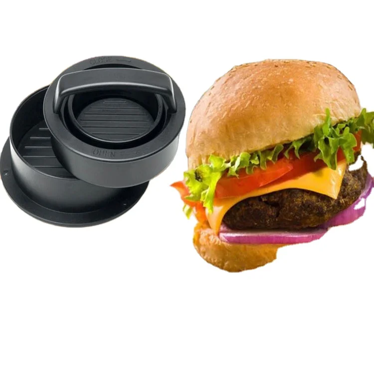 Meat Tools Hamburger Press Round Shape Hamburger Mold Plastic Cutletses Burger Maker Mould Press For Cutlets Hamburger Maker