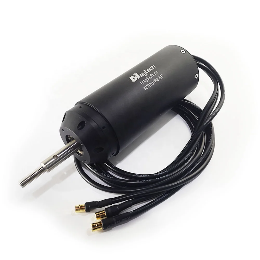 Maytech 70182 120KV IP68 Fully Waterproof Brushless Motor 9KW Powerful Engine for Electric Hydrofoil Efoil