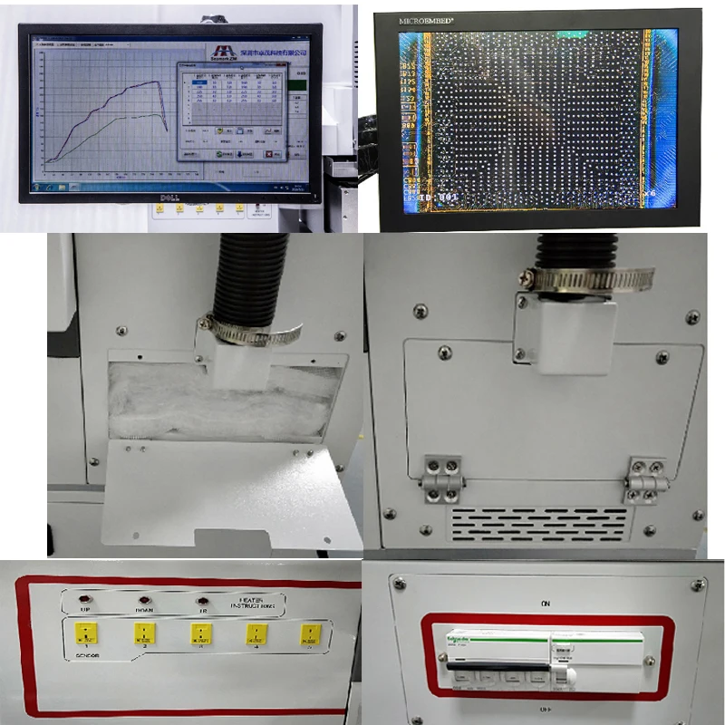 Паяльная станция Seamark ZM-R7850A наладочная BGA ps5 контроллер аппарат для ремонта материнской платы чип ic устройство удаления