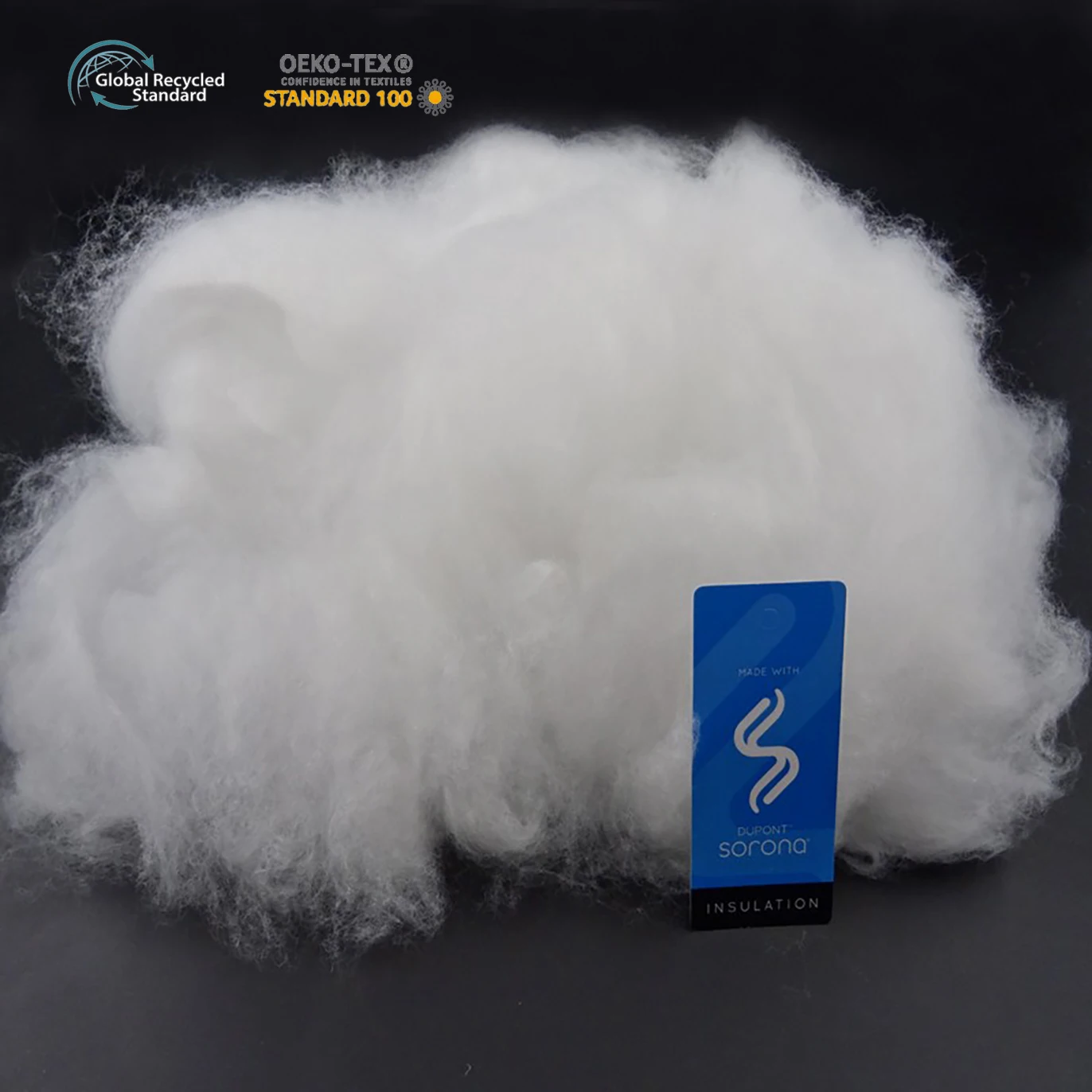 OEKO-TEX Standard Dupont Sorona Biological Recycled HCS polyfill stuffing PP Cotton 100% Hollow Polyester Staple Fiber