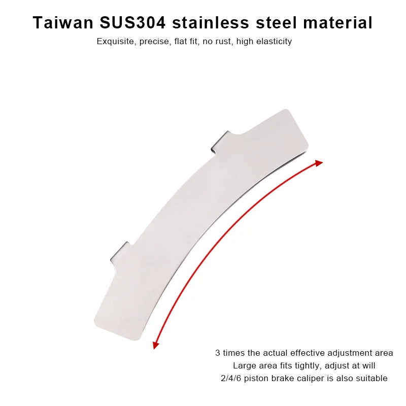 RIDERACE Disc Brake Pads Mounting Kit Alignment Tools Adjustable Metal Bike Disc Brake Gap Adjustment Plate Cycling Accessories