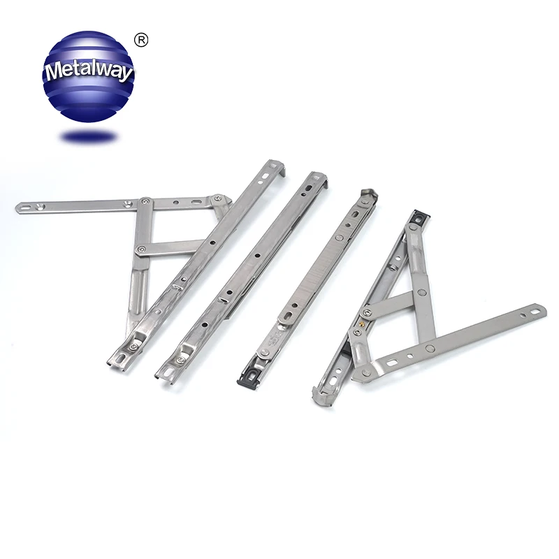 oem low price adjustable casement  aluminium window friction stay riction stays hinges for window