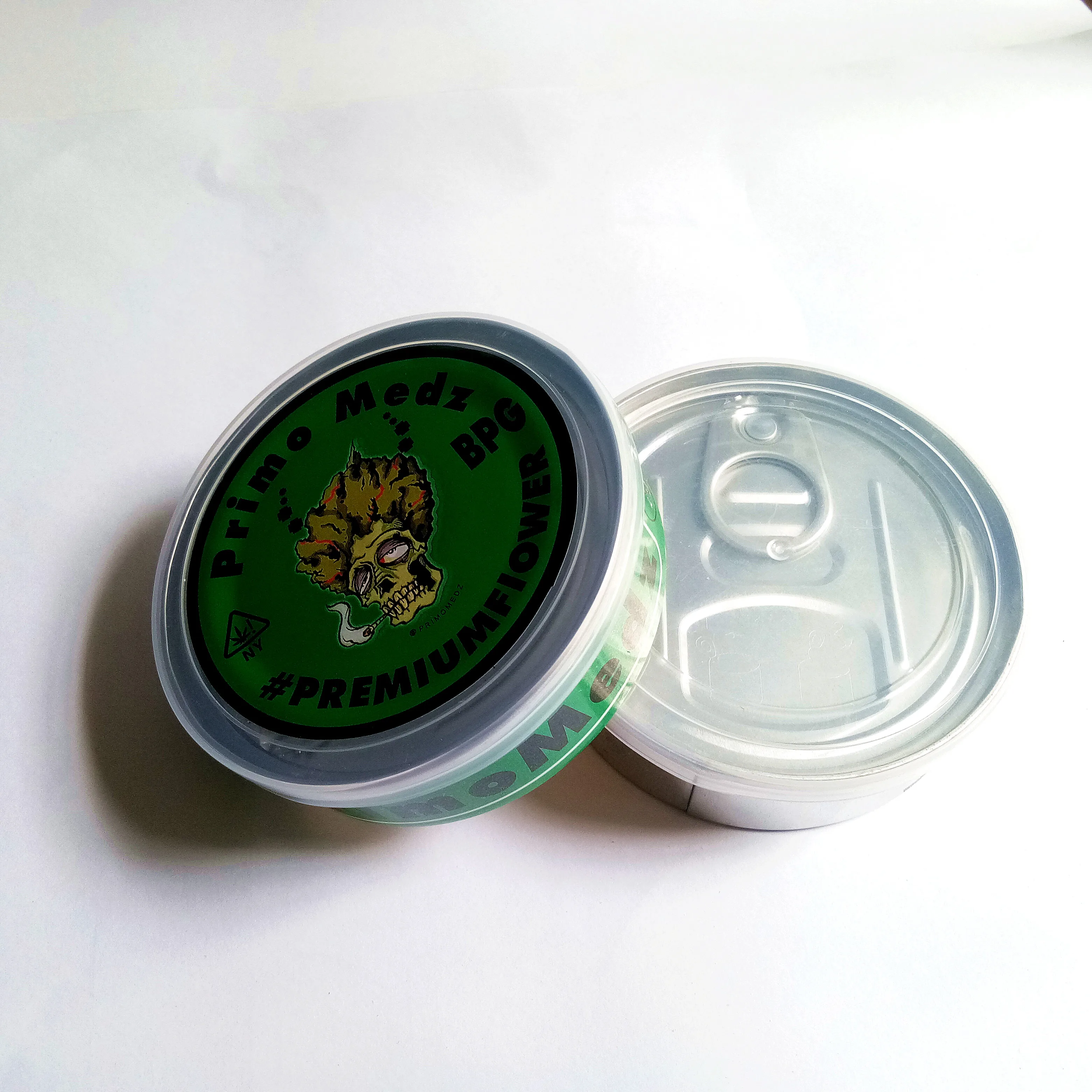
Round plastic tin lids - pressitin press tins in cans tuna tin lids, dog food cover 