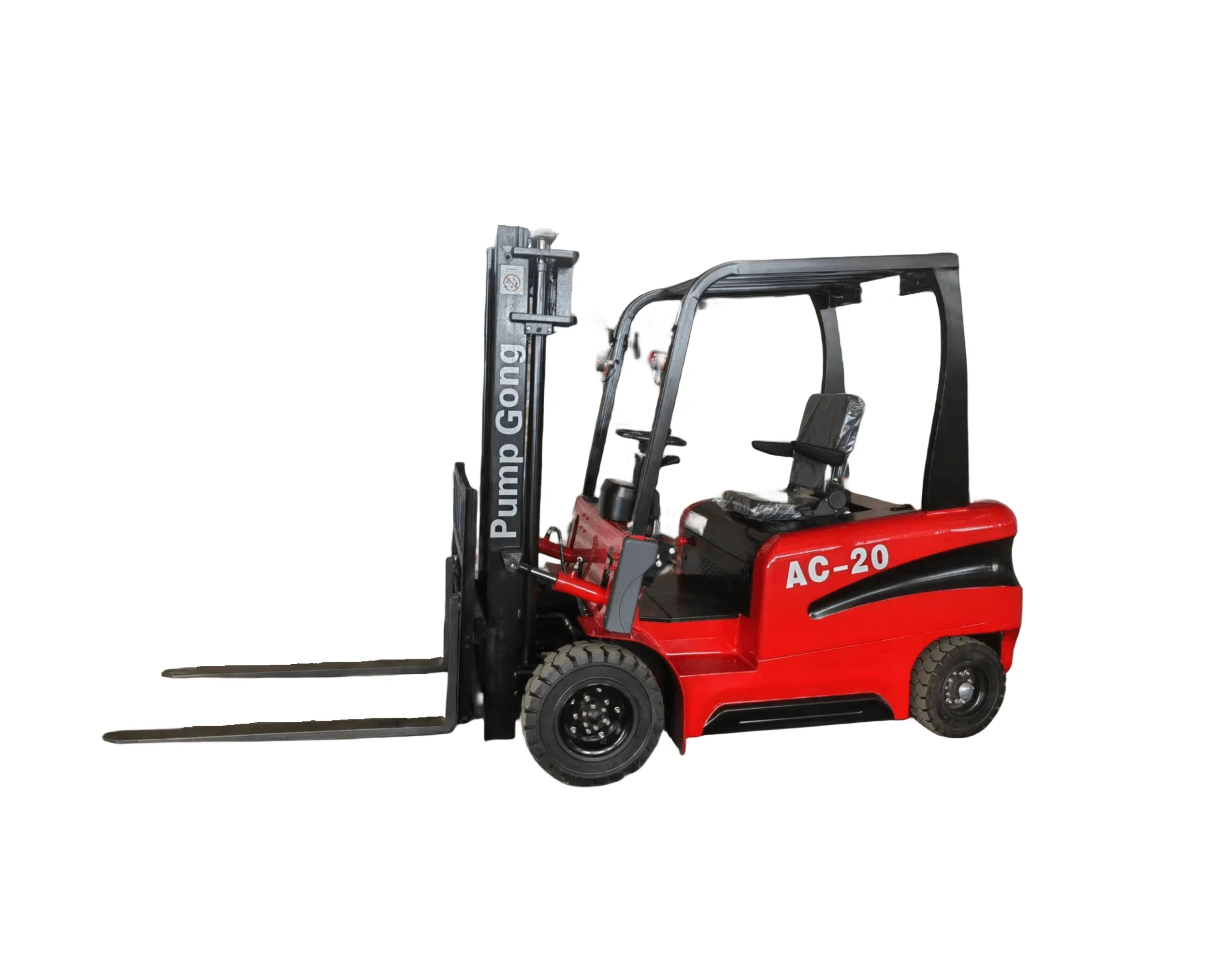 Chinese BG FULL Electric Stacker 1-3.5 ton Forklift Terrian Forklifts