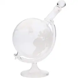 Hot Selling 750ml Globe Glass Wine Whiskey Liquor Decanter with Glass Base