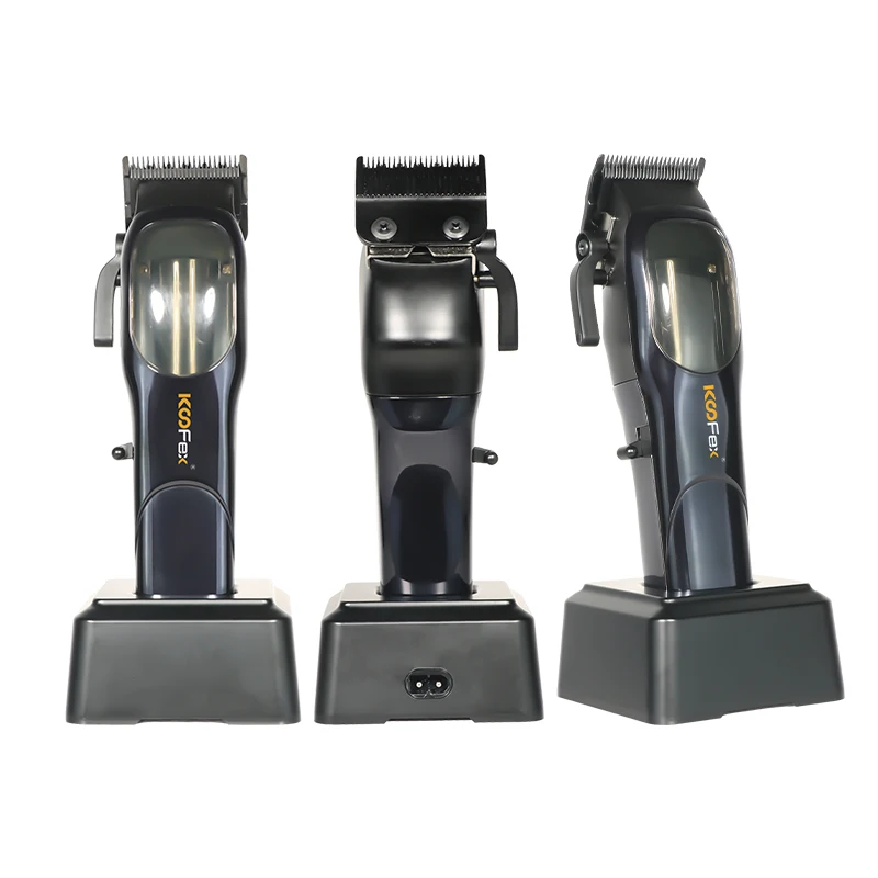 2024 KooFex High Torque Brushless Motor Hair Clipper 12000RPM BLDC Barber Cordless Hair Clipper