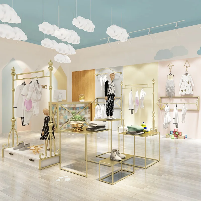 Дизайн детского магазина и мебель для