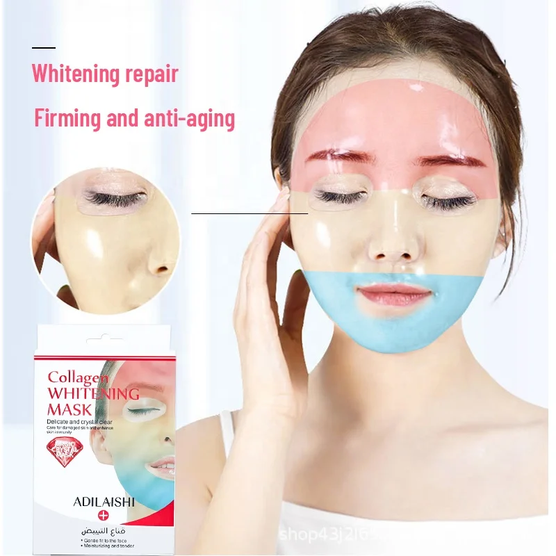 Wholesales private label whiten Facial collagen crystal Hydrogel Mask korea anti wrinkles Facial Mask