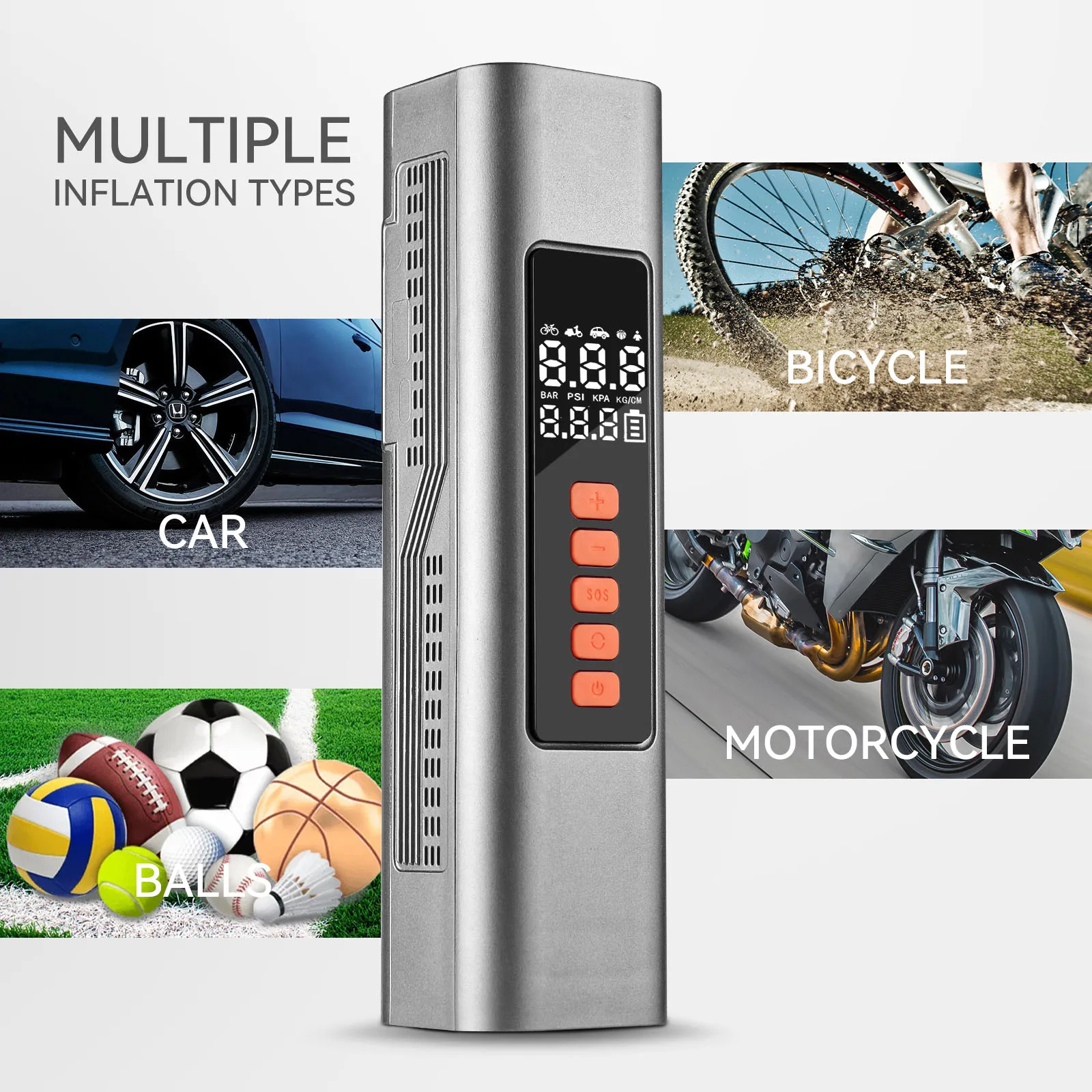 Car Vacuum Cleaner Dc 12 Volt 120w 3 In 1 Multifunction 4.8 Kpa Cyclonic Wet / Dry Auto Portable Vacuums Cleaner Dust