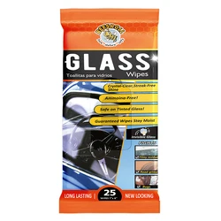 OEM&ODM  Car Wet Glasses Oil Wax Removal Wipes,Quick Wet Wipes For Car  Leather (3 Packs With 30)