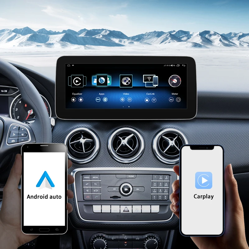 Factory Price 10.25 inch DSP Carplay 4G Android11 Car GPS Stereo Multimedia for Mercedes Benz GLA X156 Head Unit Radio AUTO