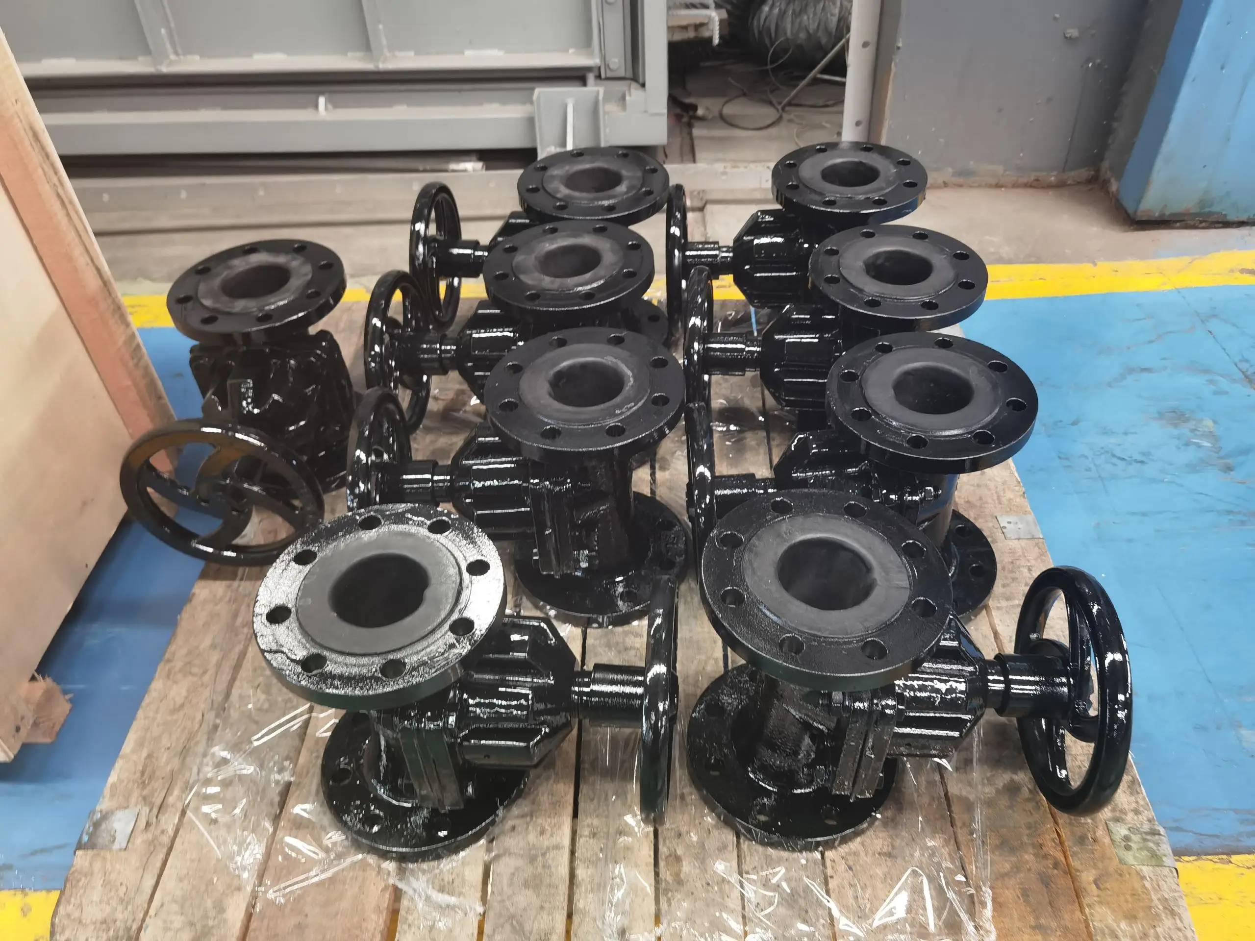 Black coated CF8m Ductile Iron API Gate Valve