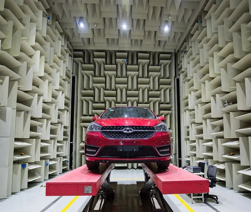 Jinghuan sound proofing professional acoustic test Auto Parts anechoic chamber