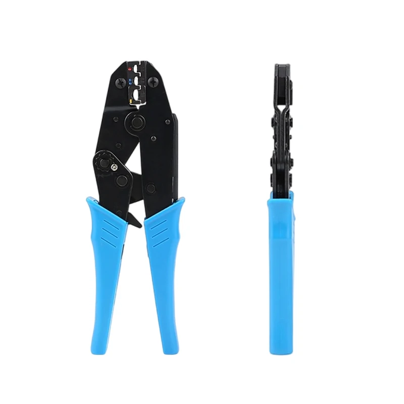HS-30J Ratchet 0.5-6.0mm2 mechanical Insulated Cord End Bootlace Ferrules Cable Hand Crimping terminal pliers Tool