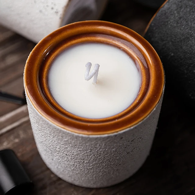 Лидер продаж круглая пчелиная свеча 7 8*7 8*5 11 см черный лимон Бездымная Рождественская в подарочной коробке