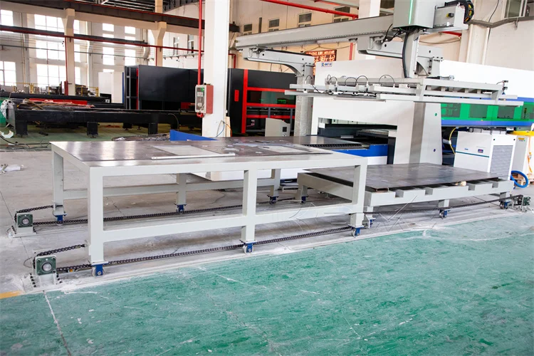 Cpycut system Exchange table 3015 12kw  laser cutting machine price stainless steel sheet cutting with good sale