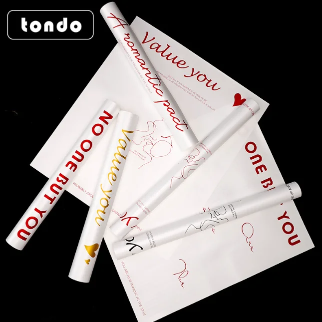 Tondo Новый Дизайн Ручной Работы Цветочная оберточная бумага для букета