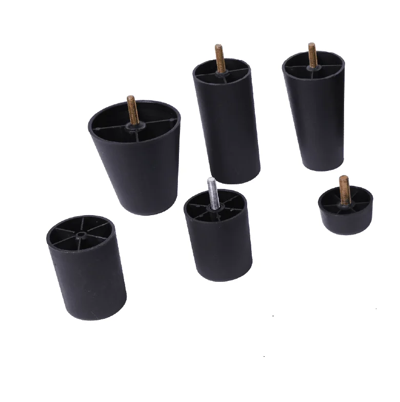 m10 sofa leg sofa furniture legs  adjustable modern height adjustable hot sale wooden furniture legs black