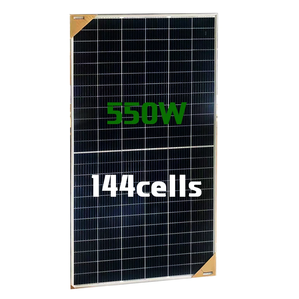 Factory All Black for sale wholesale mono 550 watts 540w 500w 450w solar panels