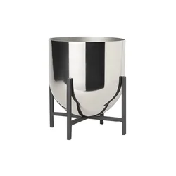 Nordic indoor metal  decorative pots planters home flower pot