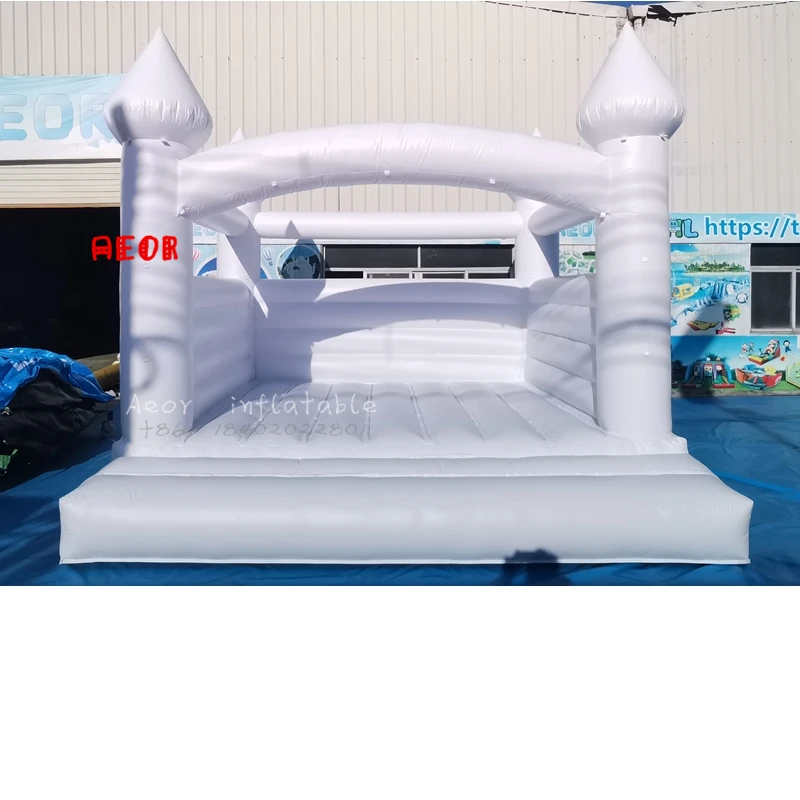 Tie-dyed Bounce House Pastel line Jumping Bouncy House Rainbow Inflatable Bouncer