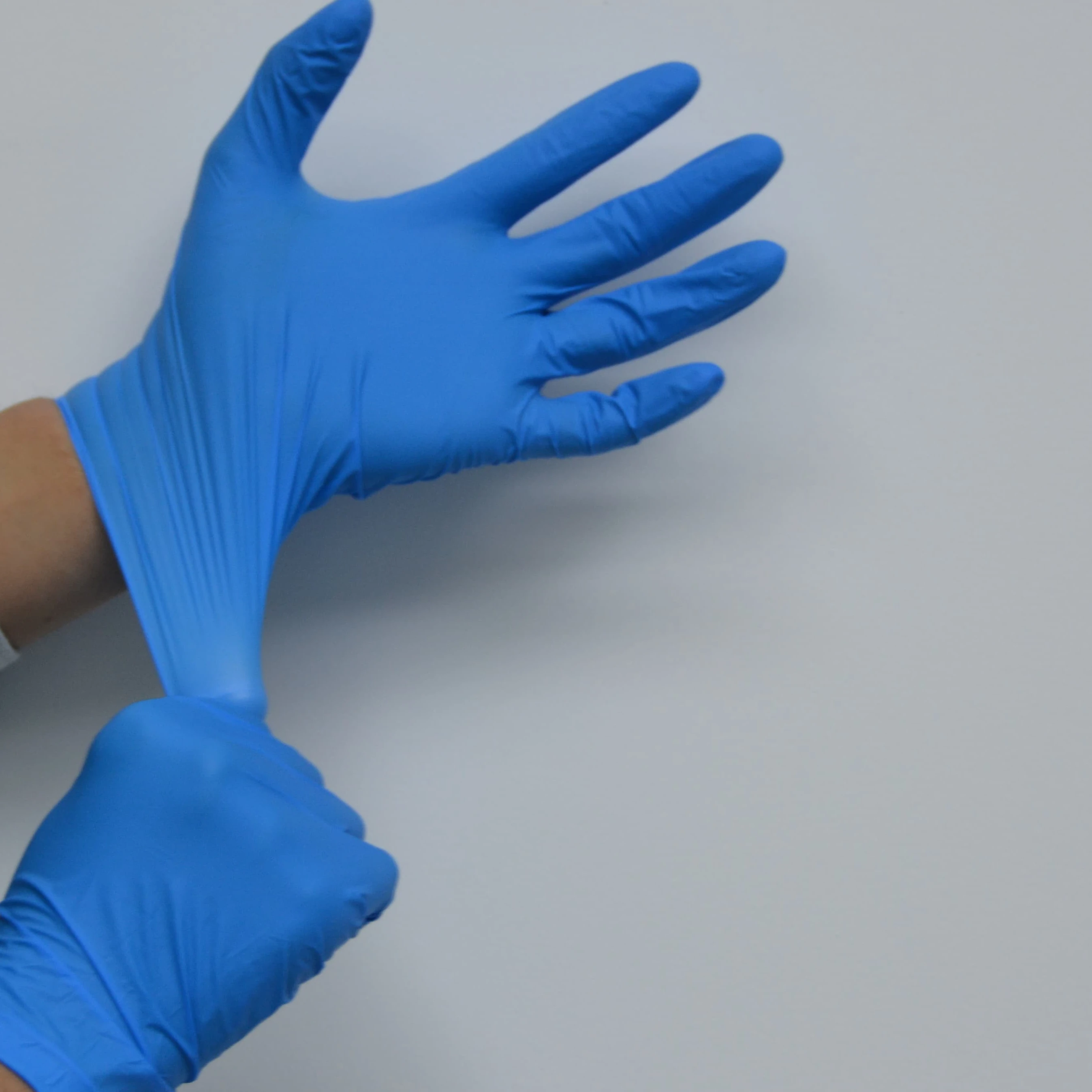 Examination Nitrile Gloves Powder Free Disposable Latex Free Gloves Pack of 100 Powder Free Protective Glove