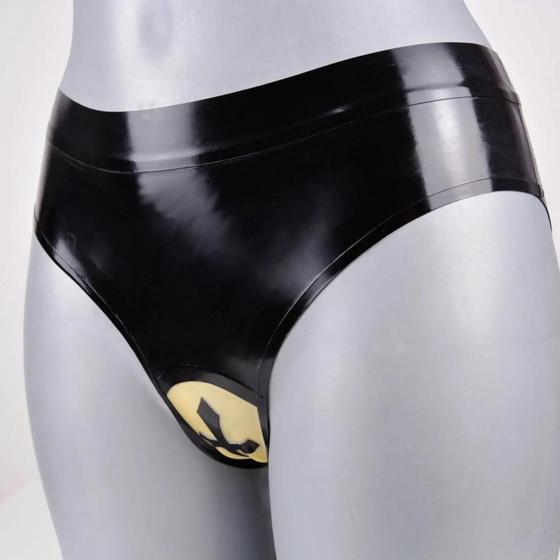 Latex Gummi Rubber Transparent Handsome Hooded Bodysuit Catsuit Size:XXS-XXL