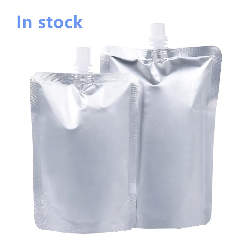 spouted bag laundry detergent liquid pouch aluminum foil spout pouch