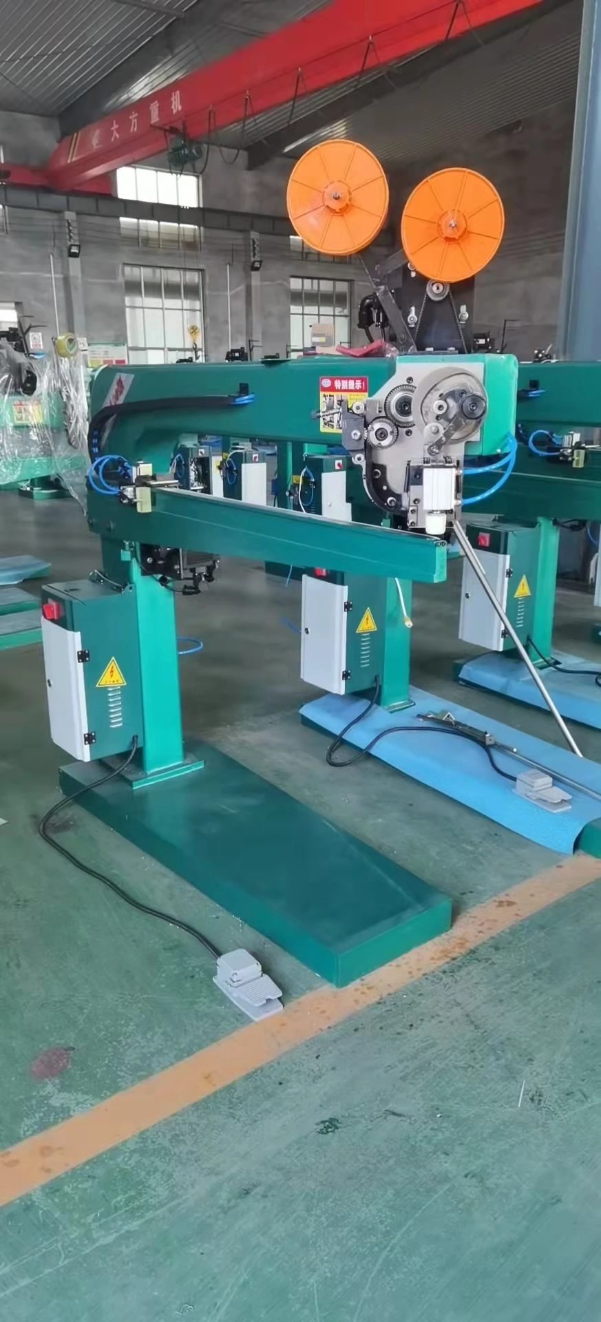 Manual Carton Cardboard Stitching Machine Box making Stapler Machine
