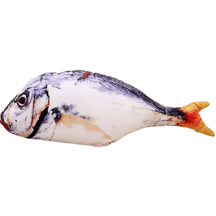 Прямая продажа с фабрики, игрушка для домашних животных, рыба-кошачья мята, игрушка, имитация карася, карпа, кошка-палочка, подушка, товары для кошек, плюшевая игрушка на заказ