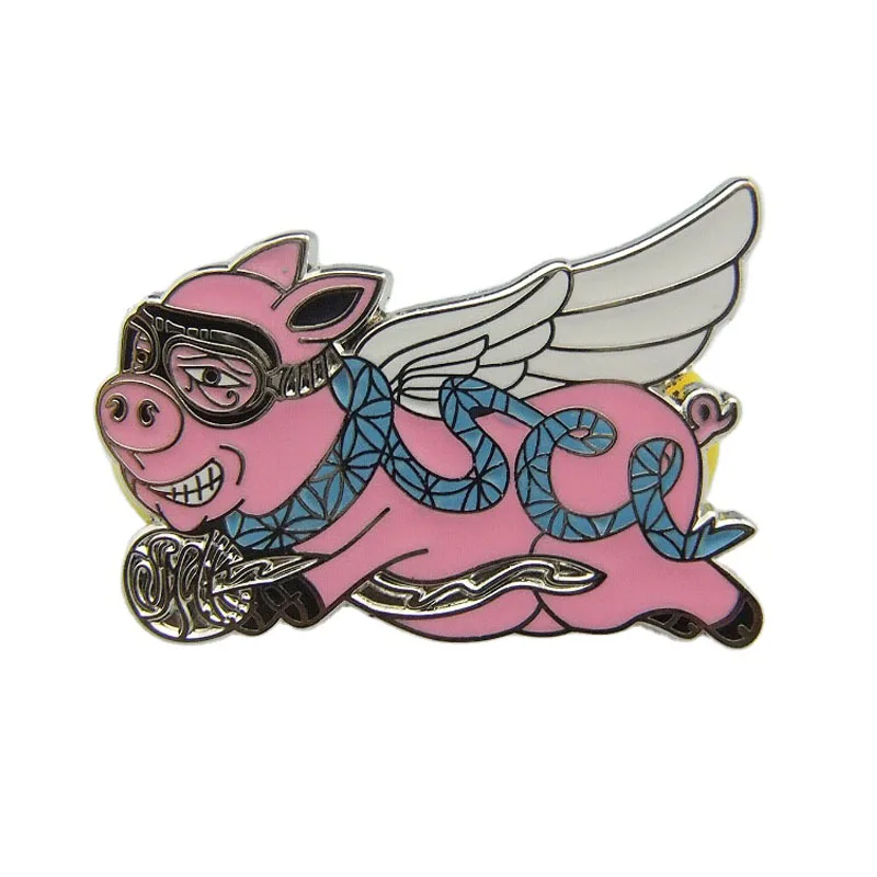 Wholesale Low Price Custom Lapel Pins Cute Cartoon Enamel Metal Pin bts Anime Badge Maker