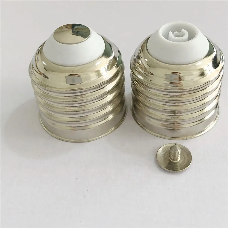 Пользовательский латунный держатель лампы E14 адаптер для цоколя E12 E26 E40 основание Эдисона