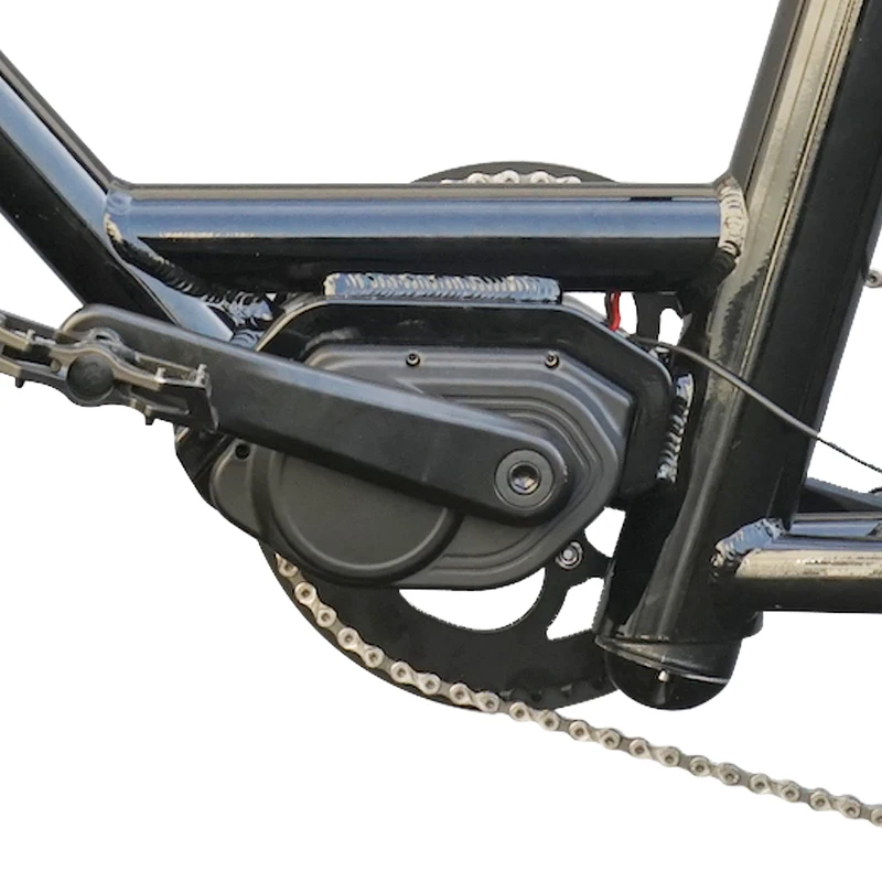 Hottech Popular cheap ebike 36V Lithium Battery 7speed electric bicycle 20 inch electric mid drive motor bike